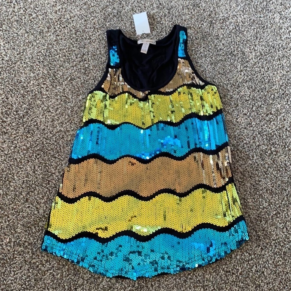 Diva Apparel Sequined Tank - Medium